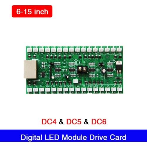 LED Display Drive Card Connect Use for 6" inch to 15" inch LED Digital Number, LED Module