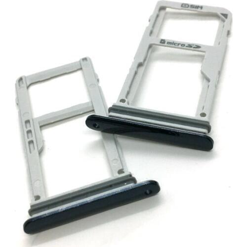 10PCS For LG V30 H930 H933 H931 H932 VS996 Sim & SD Card Reader Holder Tray Slot With Waterproof Container Replacement