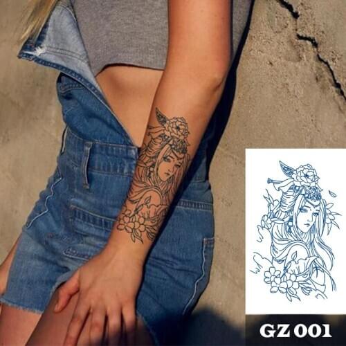 1Pcs Ink Tattoos Body Art Totem Waterproof Temporary Tattoo Sticker For Men Women