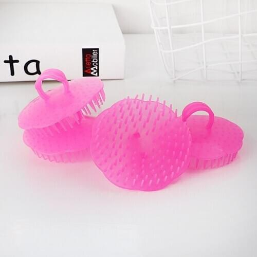 1Pc New Useful Shampoo Scalp Shower Body Washing Hair Massage Brush Massager Comb Bathroom Accessories
