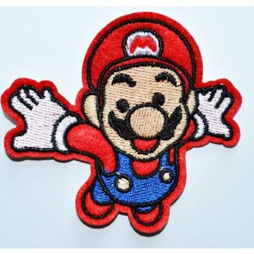 Japanese Cartoon M fun applique iron on patch (Size is about 7*6.6 cm)