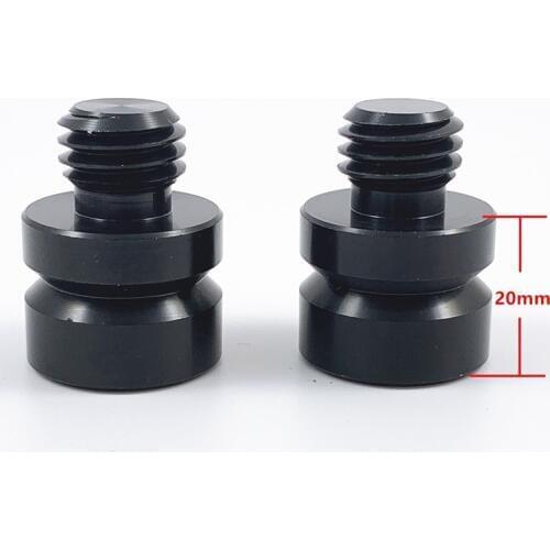2PCS New GPS GNSS Adapter / Prism Adapter 5/8" Thread for Trimble Topcon Sokkia Leica South total stations surveying