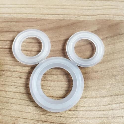5 PCS Fit 102mm Pipe OD 4" Tri Clamp Sanitary Silicon Sealing Gasket Strip Homebrew For Diopter Ferule Fitting