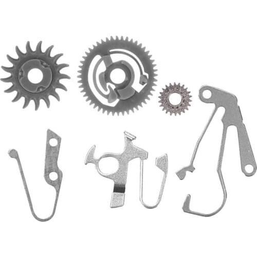 6pcs/Set 8200 Watch Movement Calendar Accessory Professional Watch Movement Gear Spare Parts for Watchmakers