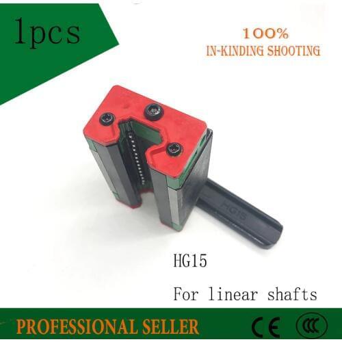 1pcs high quality HGH15 HGH15CA HG15 New original linear guide block Linear Guide CNC Parts Stock Good for linear shafts