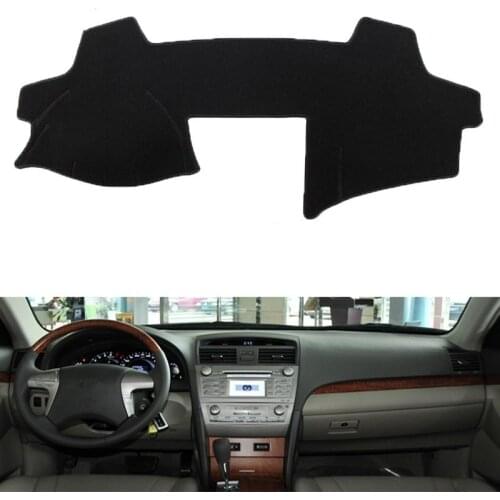 Car Dashboard Cover Mat Pad Dash Dashmat Sun Shade Instrument Carpet Accessories For Toyota Camry Altis XV40 2007-2009 2010 2011