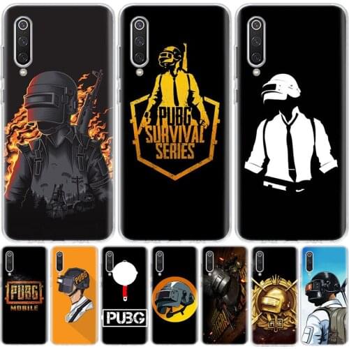 PUBG Black Escape Phone Case For Xiaomi Redmi Note 10 9S 9C 9 8T 8 7 6 Pro 5A 5 9A 8A 7A 6A S2 K20 K30 Coque