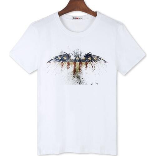 BGtomato American eagle tshirt hot sale cool fashion t shirt men personality streetwear casual oversized t shirt