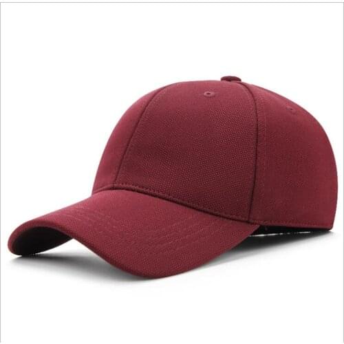 Mens and womens summer quick-drying baseball caps sealing elastic cap solid color sun hat
