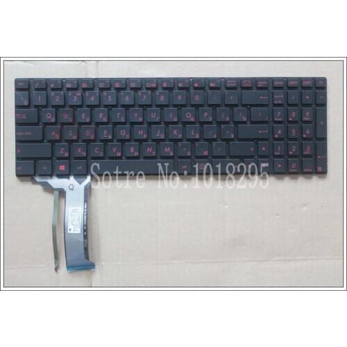 For ASUS GL771 GL771J GL771JW GL771JM N552VW N552VX G771JM G771JW backlit Russian RU laptop keyboard layout black color