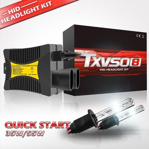 Xenon H7 HID Conversion Kit 2pcs 12V 55W H1 H3 H11 9005 Bulb Auto Car Headlight Lamp 3000k 4300k 5000K 6000k 8000K 12000K
