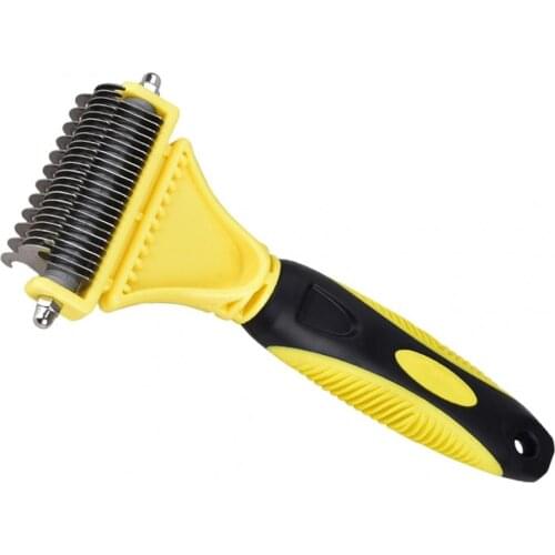 Pets Dog & Cat Brush for Shedding Long & Short Hair Pet Dog Grooming Tools