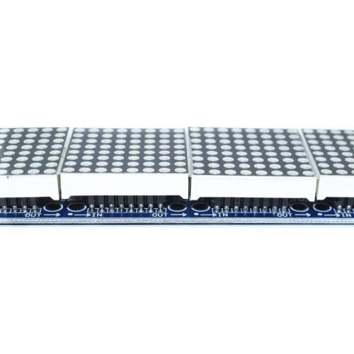 MAX7219 dot matrix module microcontroller module 4 in one display