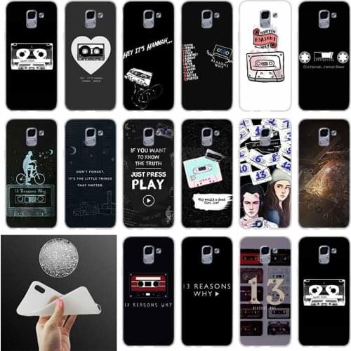Soft Phone case Cover 13 reasons whyFOR Coque Samsung Galaxy J6 J4 J8 J7 2018 Plus J3 J5 J7 Prime Pro 2017 2016 Casse