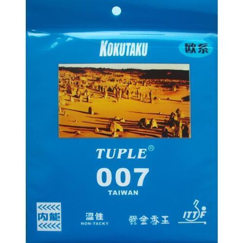 Kokutaku Tuple 007 TENSION NON-TACKY pimples in Table Tennis PingPong Rubber with Sponge 2015 The new listing