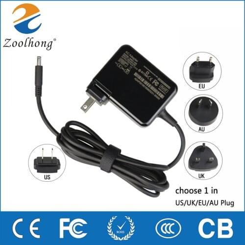 New Adapter 4.5*3.0MM 45W 19.5V 2.31A Universal Laptop Charger For DELL XPS 13 l321x XPS12 Power Adapter