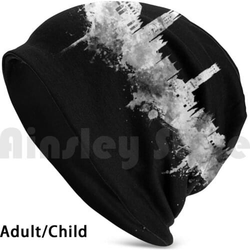 Bruges Belgium Skyline Beanies Knit Hat Hip Hop Bruges Bruges Skyline Skyline Cityscape Bruges Belgium