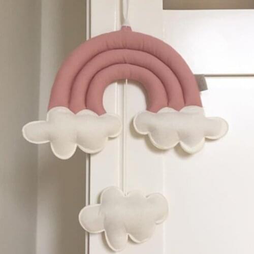 INS Baby Bed Room Hanging Clouds Tent Ornaments Kids Room Decoration Photography Props Cloud Water Drop Toy Nursery Wall Pendant