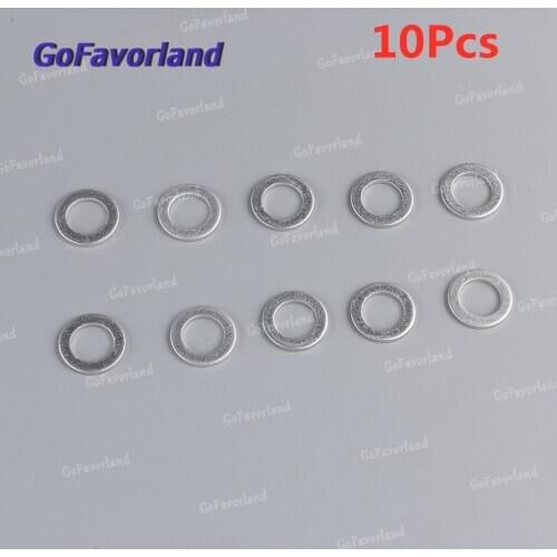 10Pcs Engine Oil Drain Plug Crush Washer Gasket 9410914000 For Honda Accord Civic CR-V For Acura CL Integra
