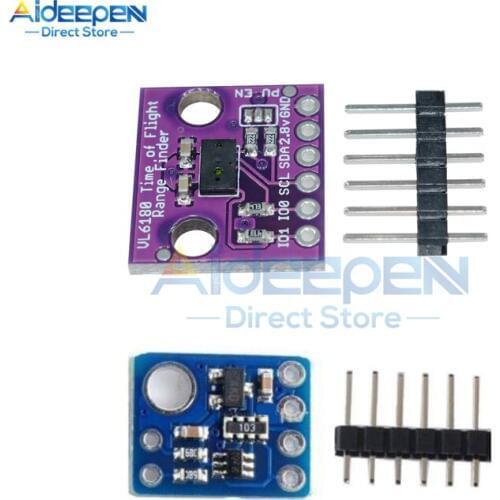 VL6180 VL6180X Range Finder Optical Ranging Time-of-Flight Distance Sensor Module High Accuracy I2C Interface For Arduino