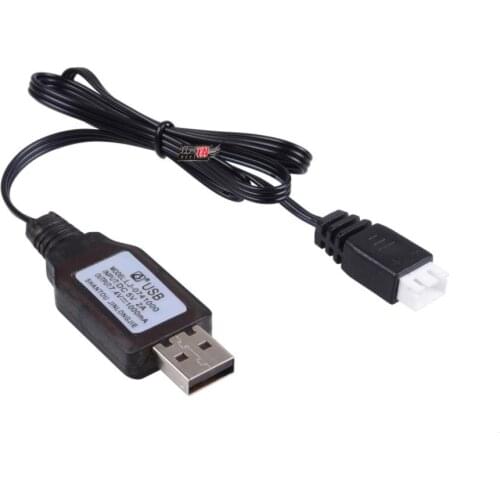 Wltoys A949 A959-B A969 A979 K989 12428 12423 12401 12402 12404 RC Car Spare Parts Output 7.4V 1000MA USB charging line charger