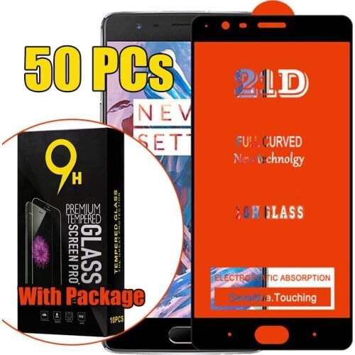 50pcs 21D Tempered Glass Screen Protector Full Glue For Nokia G10 G20 X10 X20 1.3 1.4 3.4 5.3 5.4 8.3 9.3 C1 C2 NK With Package