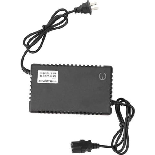 48V 12AH Quality Intelligent Electric Bicycle E-bike Charger Charging Device CN 220V E-bike Charger electric bike accessories