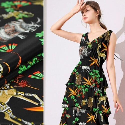 112cm wide silk stretch fabric meter 30mm drape dress shirt crepe silk fabric digital inkjet crepe fabric wholesale silk cloth