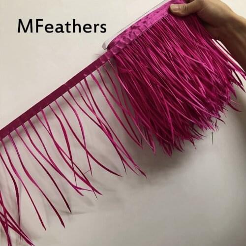 5 Meters Of Beautiful pruning Geese Feathers Trim, 6-8 "/ 15-20CM, Diy Christmas Carnival wedding Jewelry Decorative Accessories