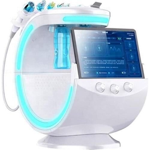 7 in 1 Trending Ice Blue Multifunctional Hydro Dermabrasion Aqua Peel Machine with Skin Analyzer