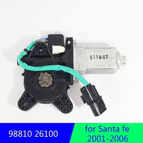 9881026100 Genuine Power Window Glass Lift Motor for hyundai Santa fe 2000-2006 98810-26100