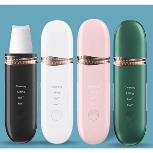 Ultrasonic peeling machine to remove dead skin acne blackhead pore cleaner negative ion peeling knife EMS peeling machine