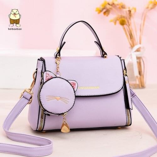 Beibaobao Female Fashion Mini Wallets Set of Two Bag Women Bags Handbags Brand PU Leather Large Capacity Shoulder Bag