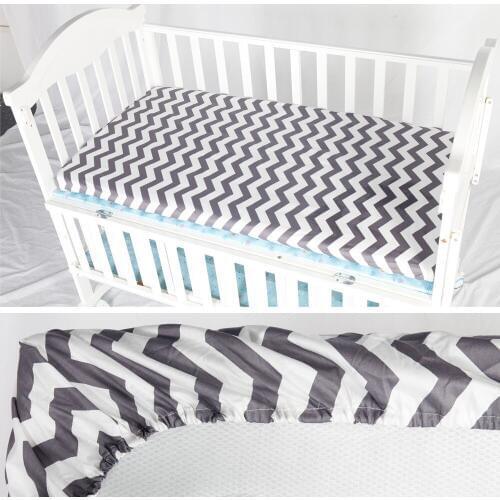 Free shipping Baby Bed Crib Sheet Mattress Cover Muslin Tree Crown Home Textile Bed Sheets Covers Protector crib sheet bedding