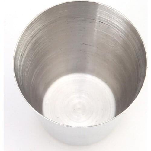 Hot Sale 60%4Pcs/Set Portable Stainless Steel Wine Cup Beer Mug Travel Home Kitchen Practical Drinking Bottle Wine Glass For Bar