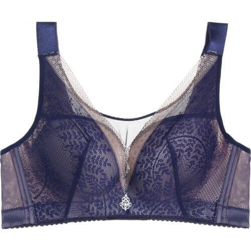 Bh super push up underwear wireless bras for women crop tops sexy lingerie plus Big size bralette lace brassiere girls Nessayoo