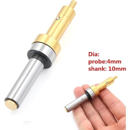 HSS Center Finder Touch Point Sensor For CNC Machine Precision Non-magnetic Mechanical Edge Finder Titanium