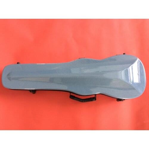 Violin case for 4/4 size violin ,carbon fiber shaped dark grey violin case