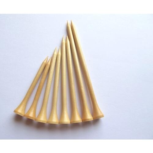 1000pcs 70mm hot sale 100% Guaranteed Wooden Golf Tee