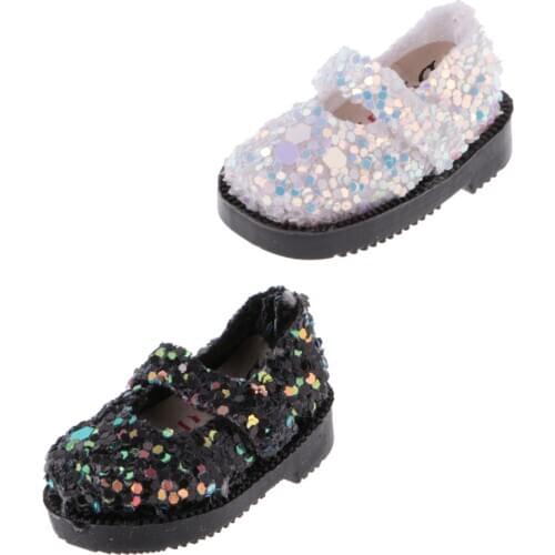 2 Pairs Fashionable Doll Dance Shoes For 1/6 Blythe Dolls Party Dress-up Accessory