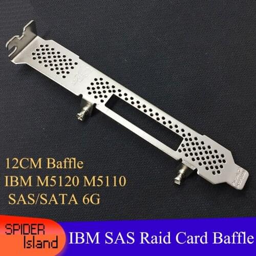 New Raid Card Bracket for IBM M5120 M5110 SAS/SATA 6G Array card Baffle Heat Sink 12cm Baffle for IBM