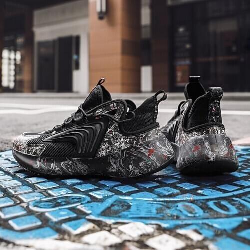 Autumn sports shoes mens shoes thick-soled comfortable casual shoes fashion mens sports shoes