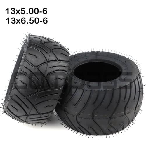 Front 13x5-6 rear 13x6.50-6 inch rubber tires for folding bicycle scooter four-wheel off-road vehicle tires