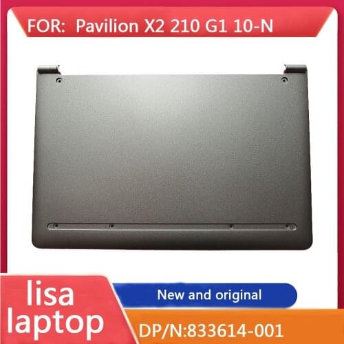 Lt Is Suitable For HP Pavilion X2210 G1 10-N Notebook Bottom Cover D Shell Gray Host Lower Cover 833614-001 Brand New