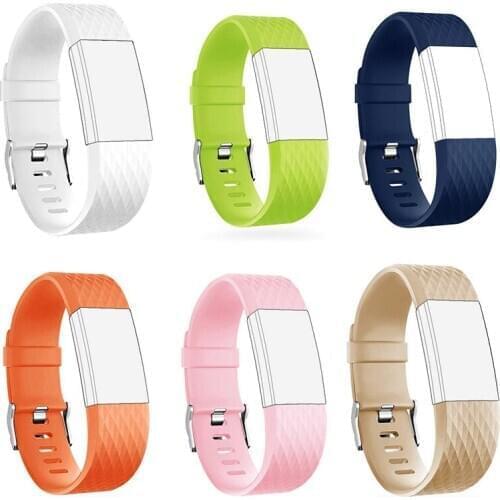 Smart Wrist Band Replacement Parts for Fitbit Charge 2 Strap for Fit bit Charge2 Flex Wristband Leather Patterns Bracelet