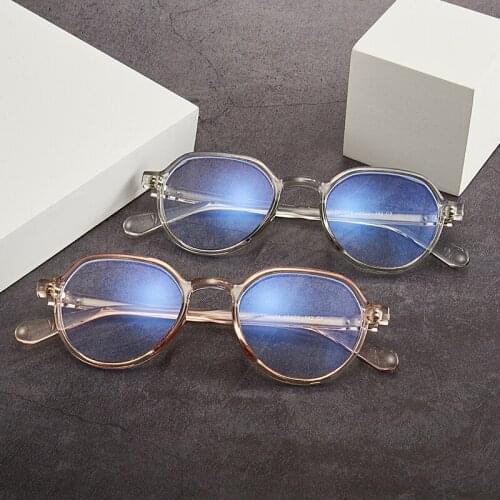 Vintage Women Optical Glasses Frame Blue Light Blocking Glasses For Computer Screen Eye Protection Goggle Spectacle Frame Men