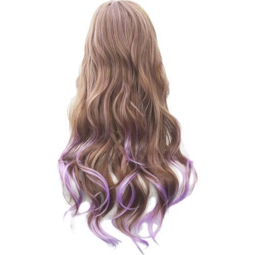 Soowee 13 Colors Brown To Pink Women Hair Ombre High Temperature Fiber Wigs Synthetic Hair Cosplay Wig Perruque Cheveux Peruca
