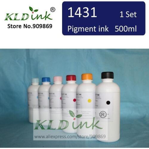 6PCS x 500ml Compatible BCI1431 BCI-1431 Pigment ink for W6200 W6400 Large Format Printer