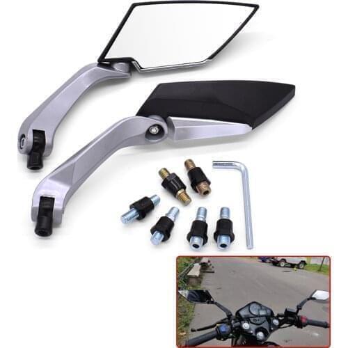 2020 Motorcycle Mirror Side Mirrors Rear View Convex Mirror For SUZUKI DR250 DJEBEL 250XC YAMAHA YZ80 YZ85 YZ 80 85 Accessories