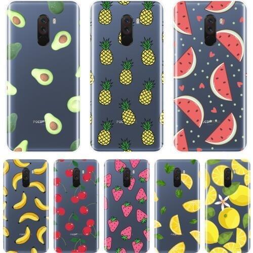 Pineapple Phone Case For Pocophone F1 Xiaomi Redmi S2 4A 5A 6A 5 Plus Redmi Note 4 4X 5 5A 6 Pro Prime Silicone Soft Back Cover
